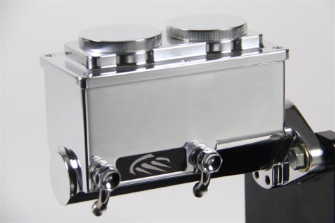 Baer Brakes Remaster Master Cylinders 6801264RP Cylinder, Remaster, Billet Aluminum, Polished, 0.938 in. Bore, Passenger Side Ports, Each
