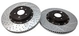 Baer Brakes EradiSpeed+ Brake Rotors 2261042 Rotors, One, Cross-drilled, Slotted, Iron, Zinc Plated, Front, Ford, Pair thumbnail 3