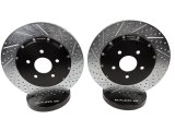 Baer Brakes EradiSpeed+ Brake Rotors 2302068 Rotor, Rear, RWD, 12.99 in. O.D., 330 mm O.D., 5 x 4.75 in., 5 x 120 mm, 1.025 in. Thick, Pair thumbnail 1