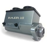 Baer Brakes Remaster Master Cylinders 6801300LP Cylinder, Remaster, Billet Aluminum, Gray Anodized, 1.000 in. Bore, Driver Side Ports, Mopar, Each thumbnail 2
