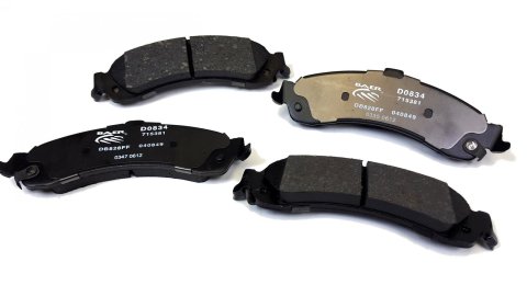 Baer Brakes Claw Ceramic Brake Pads D0834 Pads, Ceramic, Matrix, Rear, Cadillac, Chevrolet, GMC, Set thumbnail 2