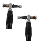 Baer Brakes Tracker Tie Rod Ends 3302001 Bump Steer Adjusters, Aluminum Sleeve, Black, Adjustable, GM, Kit thumbnail 3