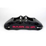 Baer Brakes Claw Pro+ Disc Brake Systems for 1979-2004 MUSTANG - 4261210B Brakes, Pro-Plus, Front, Cross-Drilled/Slotted Rotors, 6-Piston Calipers, Black, Ford, Kit thumbnail 3