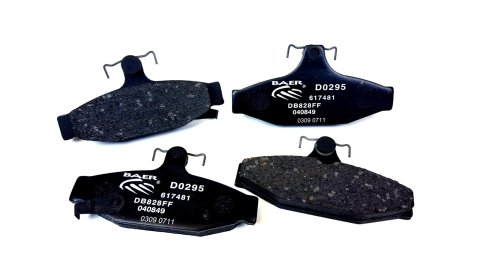 Baer Brakes Claw Ceramic Brake Pads D0295 Pads, Ceramic, Matrix, Rear, Chevrolet, Set