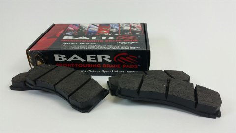 Baer Brakes Replacement Street Brake Pads D1247R Pads, Replacement, Ceramic, Ceramic Matrix, Set of 4