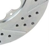 Baer Brakes Replacement Brake Rotors 6929272 Rotor, Replacement, Vented, Center, Cross-Drilled/Slotted, 13.85 in. OD, Iron, Zinc Plated, Outer Ring of 2-Piece, Right, Each thumbnail 2