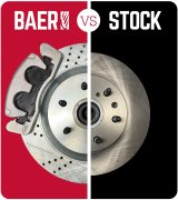Baer Brakes Big Claw Brake Rotors for 2011-2018 1500, 2019-2024 1500 CLASSIC, 2006-2010 RAM - 2142009 Rotors, Claw, Cross-drilled and Slotted Surface, Iron, Zinc Plated, 15.00 in. O.D., Rear, Dodge, Ram, Pair thumbnail 3
