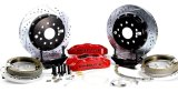 Baer Brakes Claw Pro+ Disc Brake Systems 4262151S Brakes, Pro-Plus, Rear, Cross-Drilled/Slotted Rotors, 6-Piston Calipers, Ford, Kit thumbnail 2