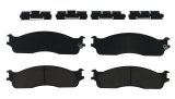 Baer Brakes Claw Ceramic Brake Pads for 2003-2008 RAM 3500, 2500, 2006-2008 1500 - D0965 Pads, Ceramic, Matrix, Front, Dodge, Set thumbnail 2