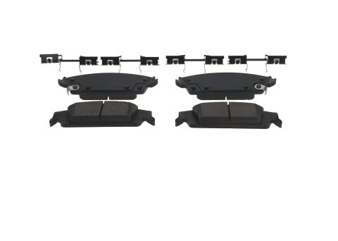 Baer Brakes Claw Ceramic Brake Pads D1707 Pads, Ceramic, Matrix, Rear, Cadillac, Chevrolet, GMC, Set thumbnail 1
