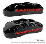 Baer Brakes Claw Pro+ Disc Brake Systems 4302228B Kit, Pro+, Rear, Cross-drilled/Slotted Rotors, 6-piston Black Powdercoated Calipers, Chevy, Kit thumbnail 1
