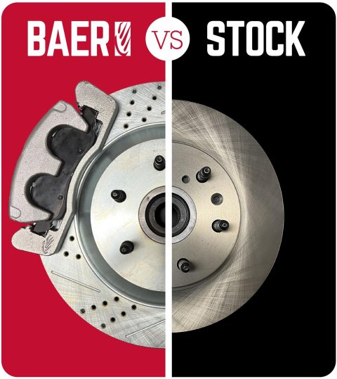 Baer Brakes Big Claw Brake Rotors 2301049 Rotor, Claw, Cross-Drilled, Slotted, Iron, Zinc Plated, Front, Chevy, GMC, Pickup, SUV, Pair thumbnail 3