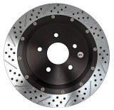 Baer Brakes EradiSpeed+ 1 Brake Rotors 2302049 Rotor, Rear, RWD, 14.00 in. O.D., 356 mm O.D., 5 x 4.75 in., 5 x 120 mm, 1.025 in. Thick, pair thumbnail 1