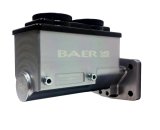 Baer Brakes Remaster Master Cylinders 6801303LP Cylinder, Remaster, Billet Aluminum, Gray Anodized, 1.125 in. Bore, Driver Side Ports, Mopar, Each thumbnail 1