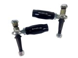 Baer Brakes Tracker Tie Rod Ends 3301018 Bump Steer Kits and Components, Ends, Adjustable, Aluminum, Black, Chevrolet, Kit thumbnail 2