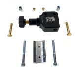 Baer Brakes Proportioning Valves 6801243 Brake Valve, Knob, Aluminum, Black Anodized, 3/8 in.-24 Threads Inlet/Outlet, Each thumbnail 6