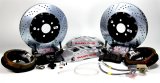 Baer Brakes Claw Extreme+ Disc Brake Systems for 1982-1992 CAMARO, FIREBIRD - 4302401S Kit, Extreme+, Rear, Cross-drilled/Slotted Rotors, 6-piston Silver Powdercoated Calipers, Chevy, Pontiac, Kit thumbnail 1
