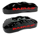 Baer Brakes Claw Pro+ Disc Brake Systems 4261436B Kit, Pro+, Front, Cross-drilled/Slotted Rotors, 6-piston Black Powdercoated Calipers, Ford, Kit thumbnail 3