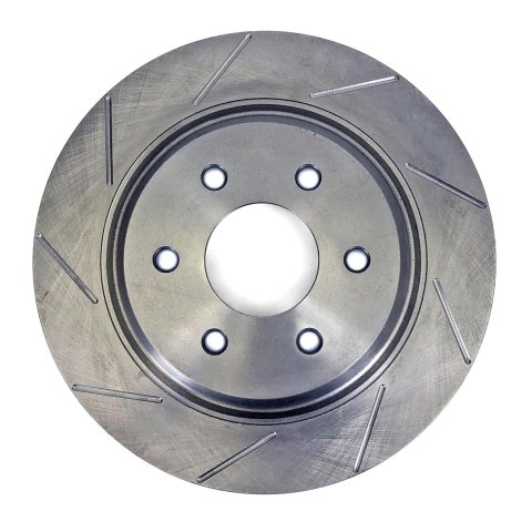 Baer Brakes Replacement Brake Rotors 6920871 Rotor, Replacement, Vented, 3.547 in. Center, Slotted, 15.00 in. OD, 6 x 5.31 in., Iron, Natural, 1-Piece, Right, Each
