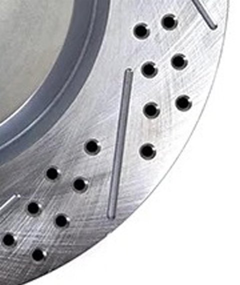 Baer Brakes Replacement Brake Rotors 6929633 Rotor, Replacement, Vented, 3.065 in. Center, Cross-Drilled/Slotted, 12.00 in. OD, 5 x 4.75 in., Iron, Zinc Plated, 1-Piece, Right, Each thumbnail 4