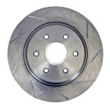 Baer Brakes Replacement Brake Rotors 6910225 Rotor, Replacement, Vented, 3.098 in. Center, Slotted, 14.00 in. OD, 6 x 5.50 in., Iron, Natural, 1-Piece, Left, Each thumbnail 1