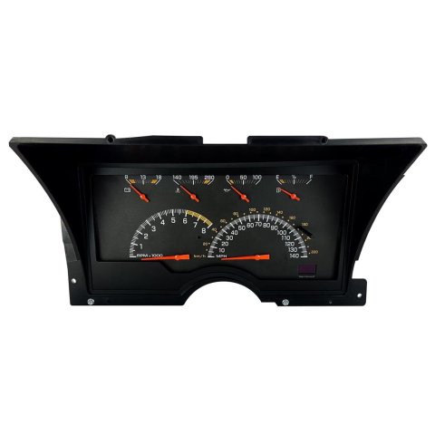 Classic Instruments 1988-94 OBS Chevy Truck Package Gauge Sets CT88DOE Gauges, OE Style, Speedometer, Tach, Water Temperature, Fuel Level, Voltage, Oil Pressure, Black Face, Analog, No Gear Indicator, Chevy, Set