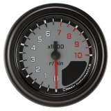 Classic Instruments Auto Cross Gray Series Tachometers AX183GBLF Tachometer, AUTO CROSS 2" TACHOMETER FULL SWEEP thumbnail 1