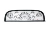 Classic Instruments 1960-63 Chevy Truck Package Gauge Sets CT60W Gauges, Original Styled, Speedometer, Tachometer, Water Temperature, Fuel Level, White Face, Analog, Chevrolet, Set thumbnail 1