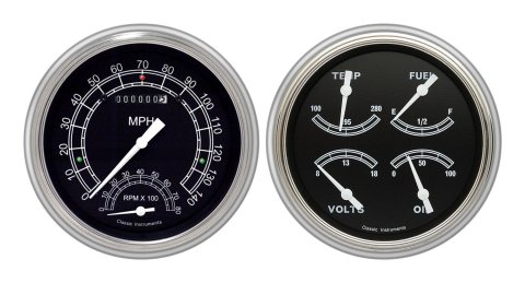 Classic Instruments Gauge Kits and Instrument Clusters CH51TR62-LS