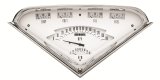 Classic Instruments Tach-Force Package Gauge Sets for 1955-1959 BEL AIR, TRUCK, TRUCK - TF01W Gauges, Tach-Force, Analog, Tach, Speedometer, Fuel Level, Oil Pressure, Voltage, Water Temperature, Chevy, Kit thumbnail 1
