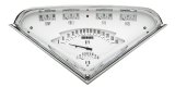 Classic Instruments Tach-Force Package Gauge Sets for 1955-1959 BEL AIR, TRUCK, TRUCK - TF01W Gauges, Tach-Force, Analog, Tach, Speedometer, Fuel Level, Oil Pressure, Voltage, Water Temperature, Chevy, Kit thumbnail 2
