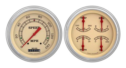 Classic Instruments Gauge Kits and Instrument Clusters CH51VT52-LS