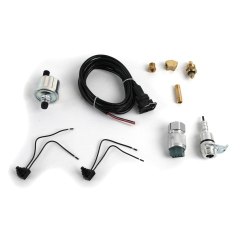 Classic Instruments 1969-70 Mustang Package Gauge Sets for 1969-1970 MUSTANG - MU69WH Kit, White Hot, Direct Fit, Ford, Mustang, 1969-1970, Speedometer, Tachometer, Water Temperature, Fuel Level, Oil Pressure, Voltmeter, Kit