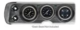 Classic Instruments 1964-65 Chevelle Package Gauge Sets CV64HR Gauges, Hot Rod Style, Speedometer, Tach, Water Temperature, Fuel Level, Black Face, Analog, Chevy, Kit thumbnail 2