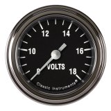 Classic Instruments Hot Rod Series Gauges HR130SLF Volt Gauge, HOT ROD 2" VOLT FULL SWEEP thumbnail 2