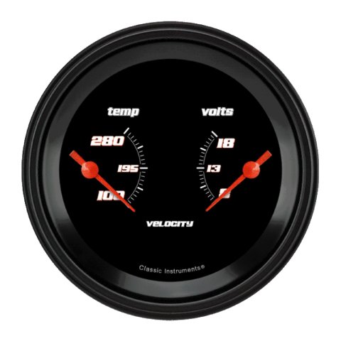 Classic Instruments Gauge Kits and Instrument Clusters VS74BBLF
