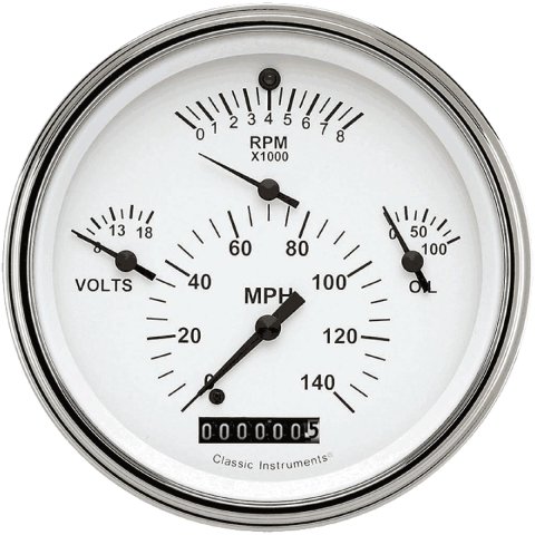Classic Instruments Gauge Kits and Instrument Clusters TE40WSLF