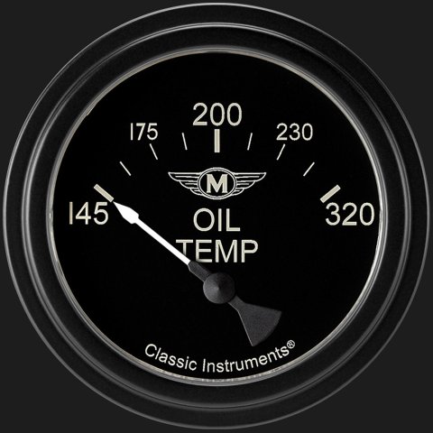 Classic Instruments Gauge Kits and Instrument Clusters MA228BLF