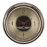 Classic Instruments All-American Nickel Series Gauges AN92SLC Gauge, Analog, Series, Clock, 12 Hour, 2 5/8 in. Diameter, Gold Face, Full Sweep, Each thumbnail 2