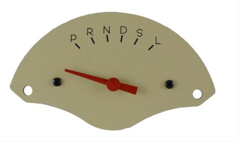 Classic Instruments Bel Era Shift Indicators BE07T Indicator, BelEra, Tan Face, Chevy, Air, Each
