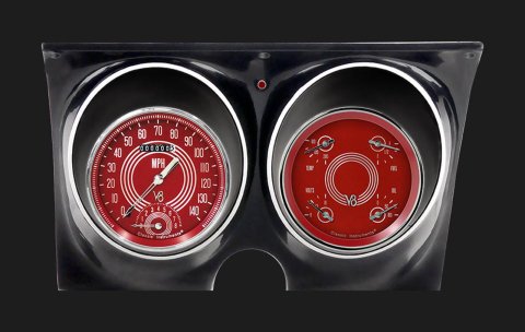 Classic Instruments Gauge Kits and Instrument Clusters CAM67V8RS-LS