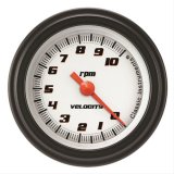 Classic Instruments Velocity Series Tachometers VS183WBLF Tachometer, VELOCITY WHITE 2" TACHOMETER FULL SWEEP thumbnail 1