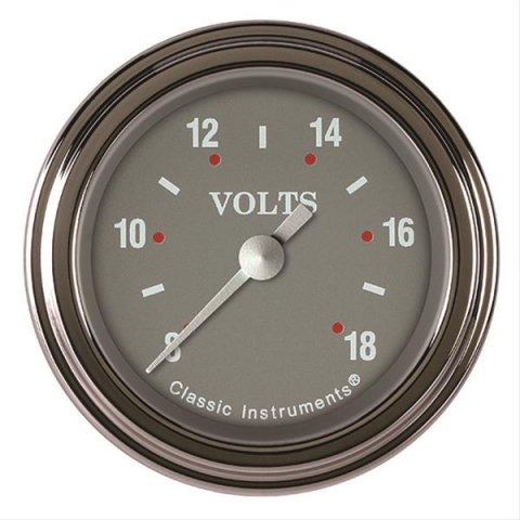 Classic Instruments SG Series Gauges SG130SLF Volt Gauge, SERIES 2" VOLT FULL SWEEP