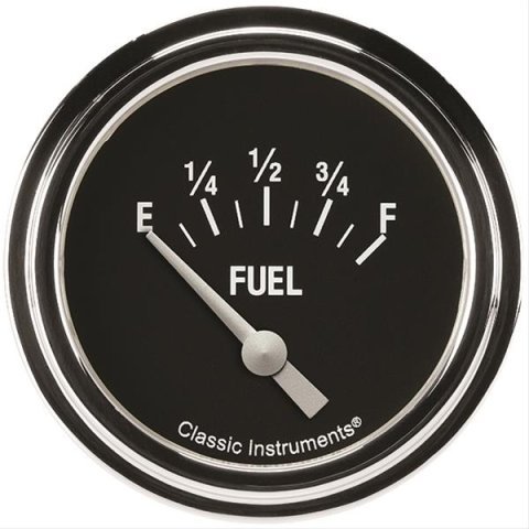 Classic Instruments Hot Rod Series Gauges HR209SLF Gauge, Series, Fuel Level, 240-33ohm, 2 5/8 in., Analog, Electrical, Each