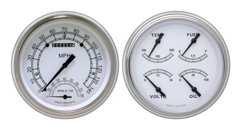 Classic Instruments Gauge Kits and Instrument Clusters CH51CW62-LS