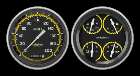 Classic Instruments Gauge Kits and Instrument Clusters CH51AXY52-LS