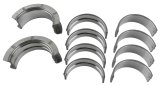 King SI-Series Main Bearings MB 529SI 010 Bearings, 1/2 Groove, .010 in. Crankshaft Undersize, Bi-metal, Silicon Aluminum, Ford, Small Block, Set of 5 thumbnail 1