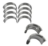 King HP-Series Main Bearings MB 509HP 010 Bearings, HP-Series, Bi-metal, Grooved, 0.010 in. Crankshaft Crankshaft Undersize, Chevy, 400, Set of 5 thumbnail 1