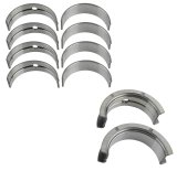 King HP-Series Main Bearings MB5116HP 010 Bearings, HP-Series, 1/2 Groove, .010 in. Crankshaft Undersize, Bi Metal, Mopar, 426, 440, 426 Hemi, Set of 5 thumbnail 1