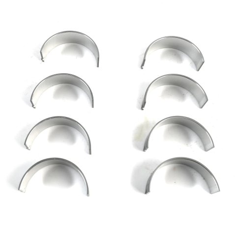 King HP-Series Rod Bearings CR 807HPN 011 Bearings, HP-Series, .011 in. Crankshaft Undersize, Bi-metal, Silicon Aluminum, Large Journal, Chevy, Small Block, Set of 8 thumbnail 1